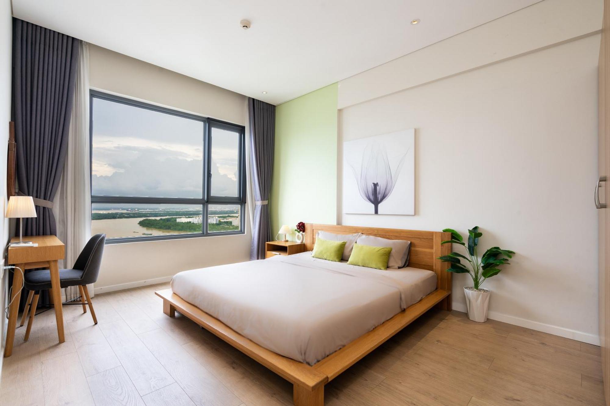Căn hộ Diamond Island Highfloor Riverview 8min To D1 *