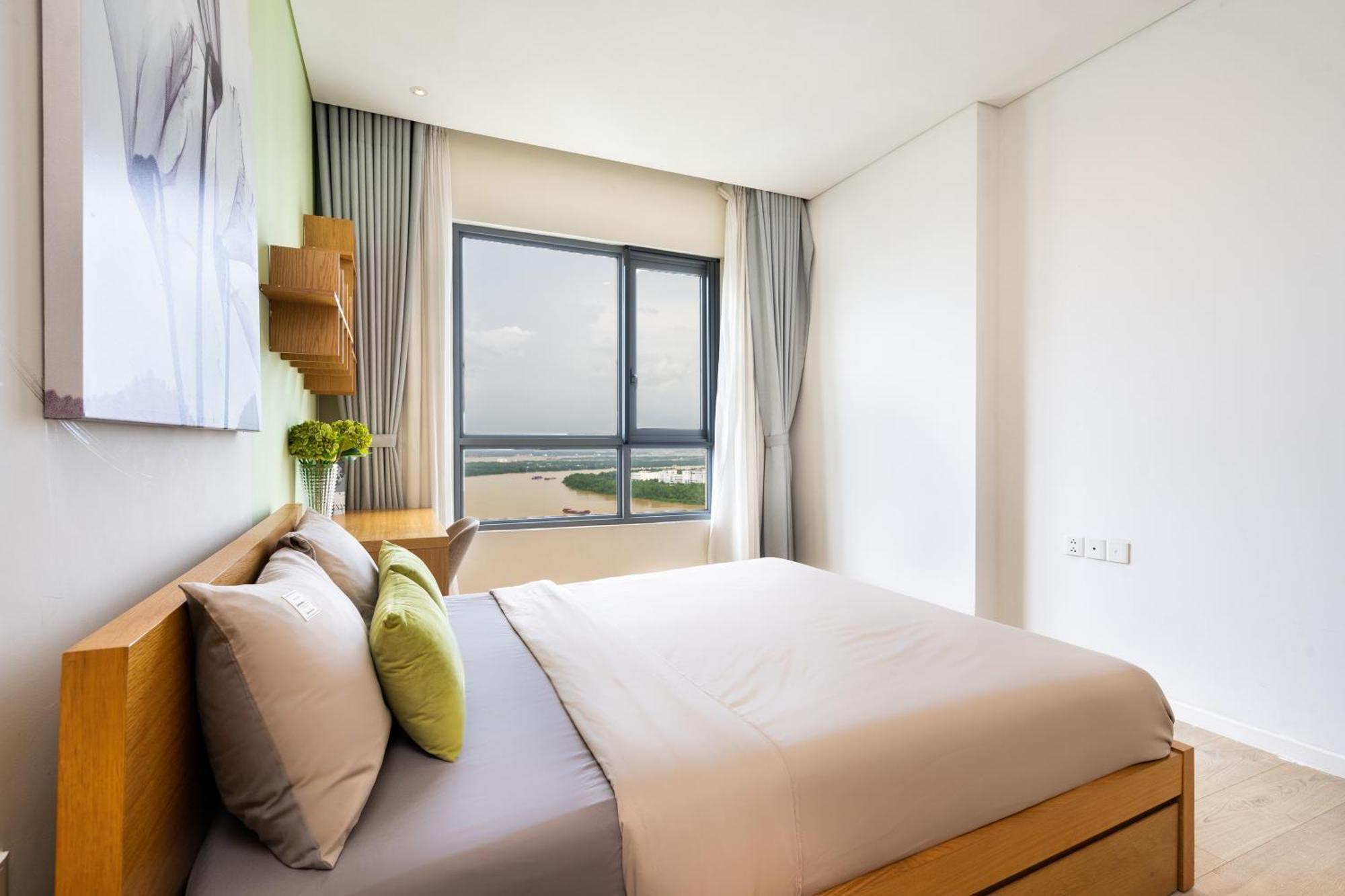 Căn hộ Diamond Island Highfloor Riverview 8min To D1 *