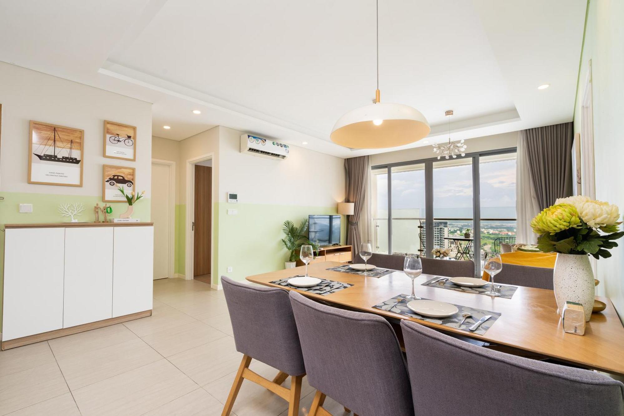 Căn hộ Diamond Island Highfloor Riverview 8min To D1 *